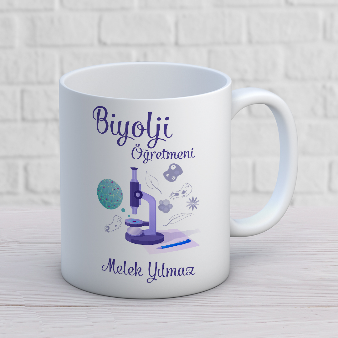 Biyoloji Dersi Öğretmeni Baskılı Kupa