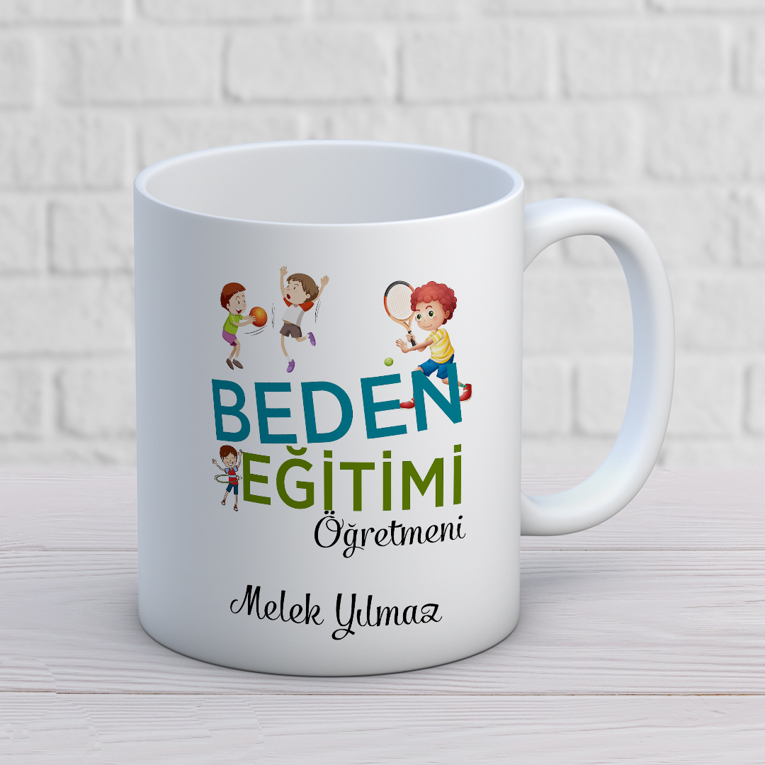 Beden Eğitimi Dersi Öğretmeni Baskılı Kupa