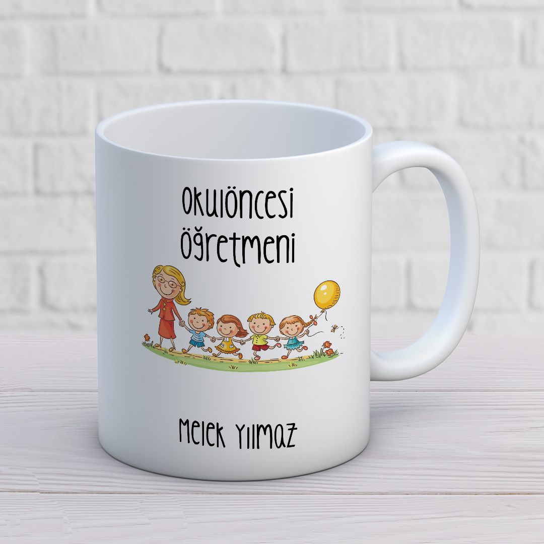 Okul Öncesi ve Anasınıfı Öğretmeni Baskılı Kupa