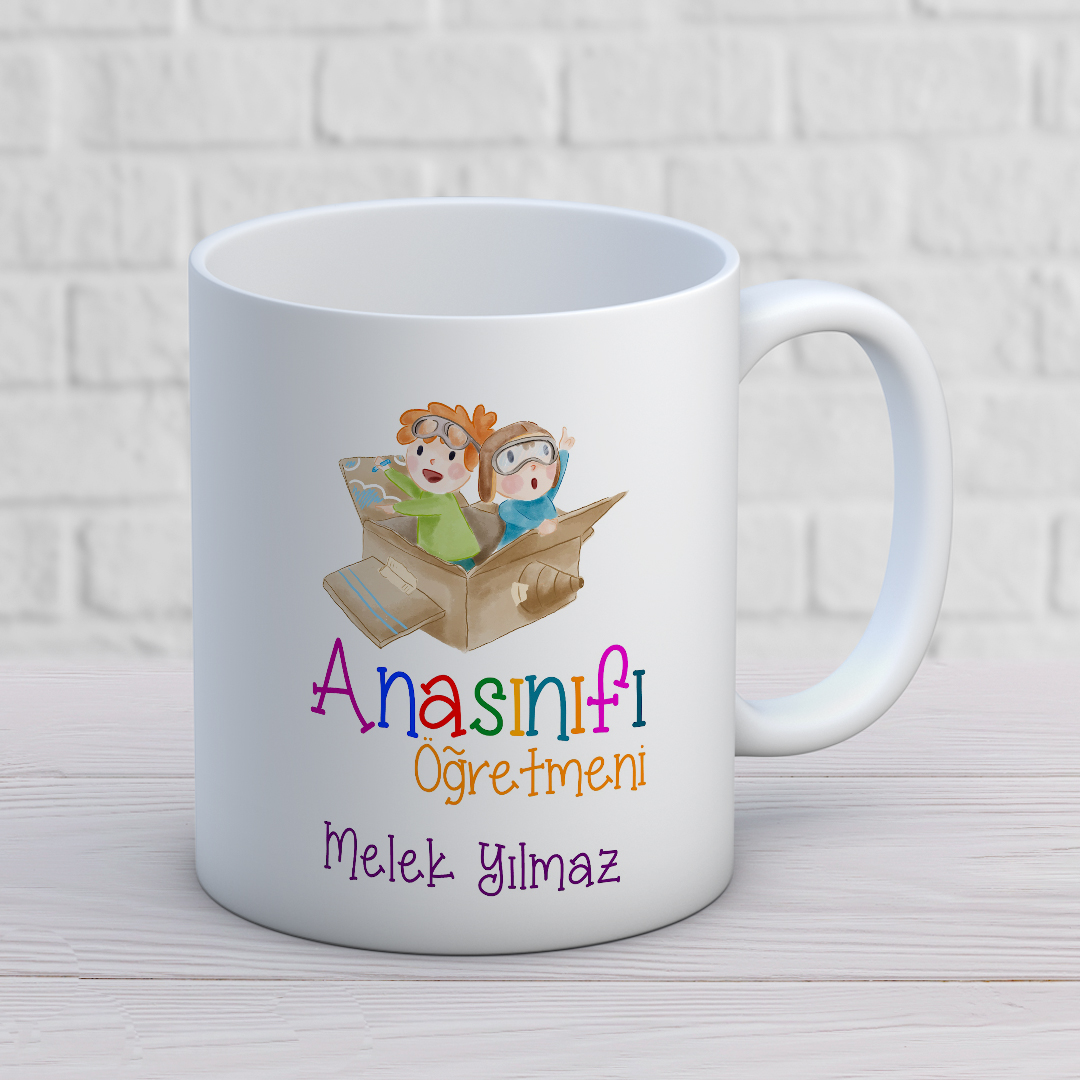 Okul Öncesi ve Anasınıfı Öğretmeni Baskılı Kupa