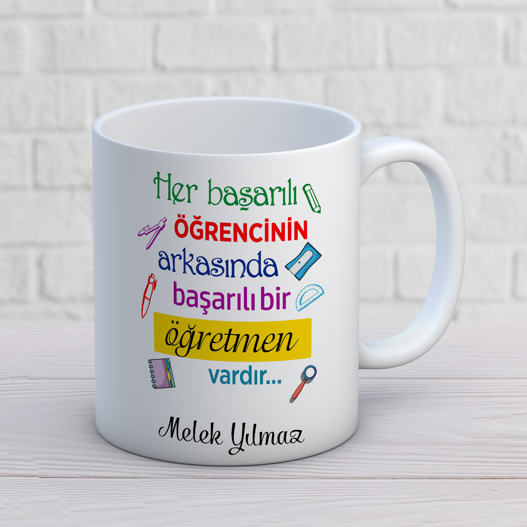  Öğretmen Baskılı Kupa