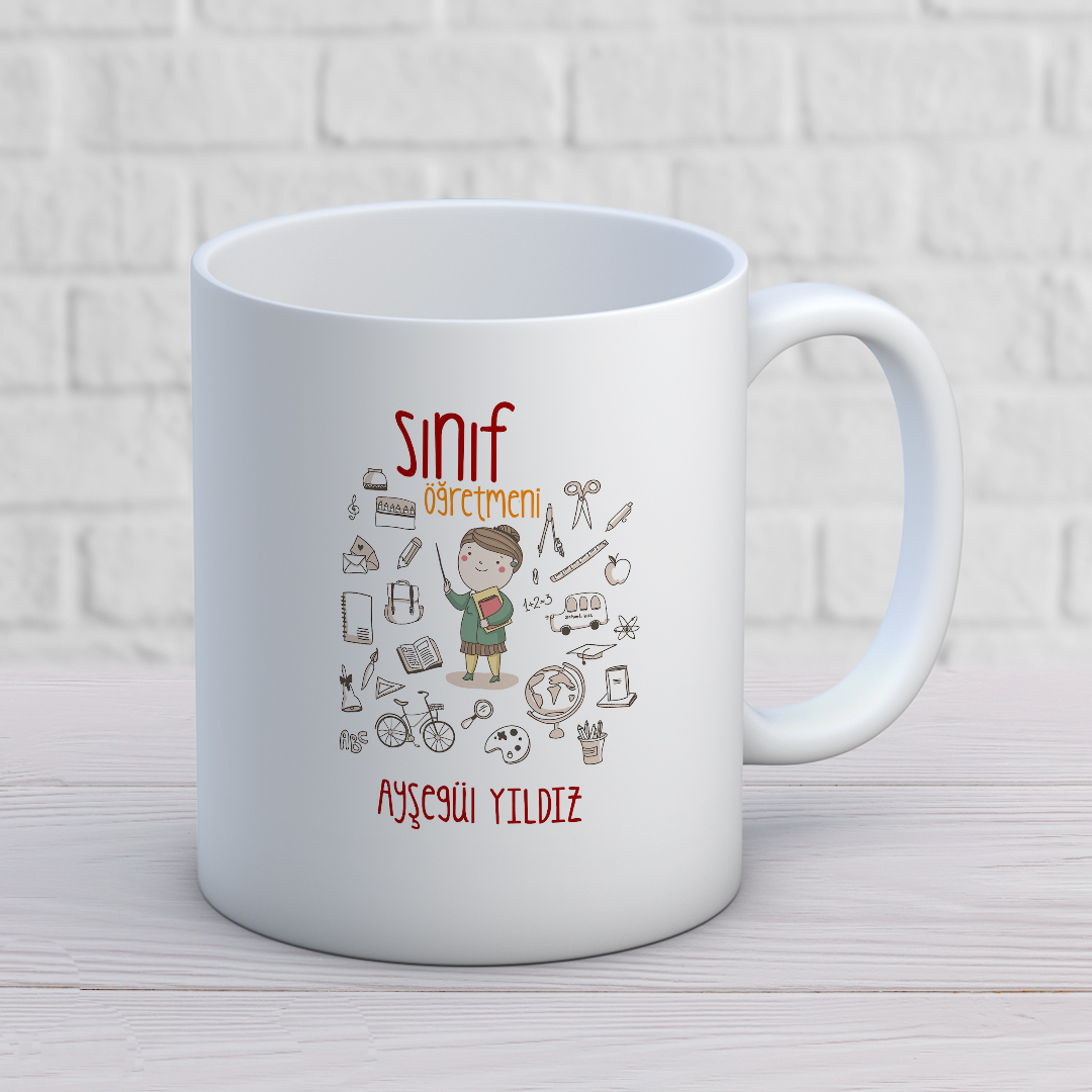 Sınıf Öğretmeni Baskılı Kupa