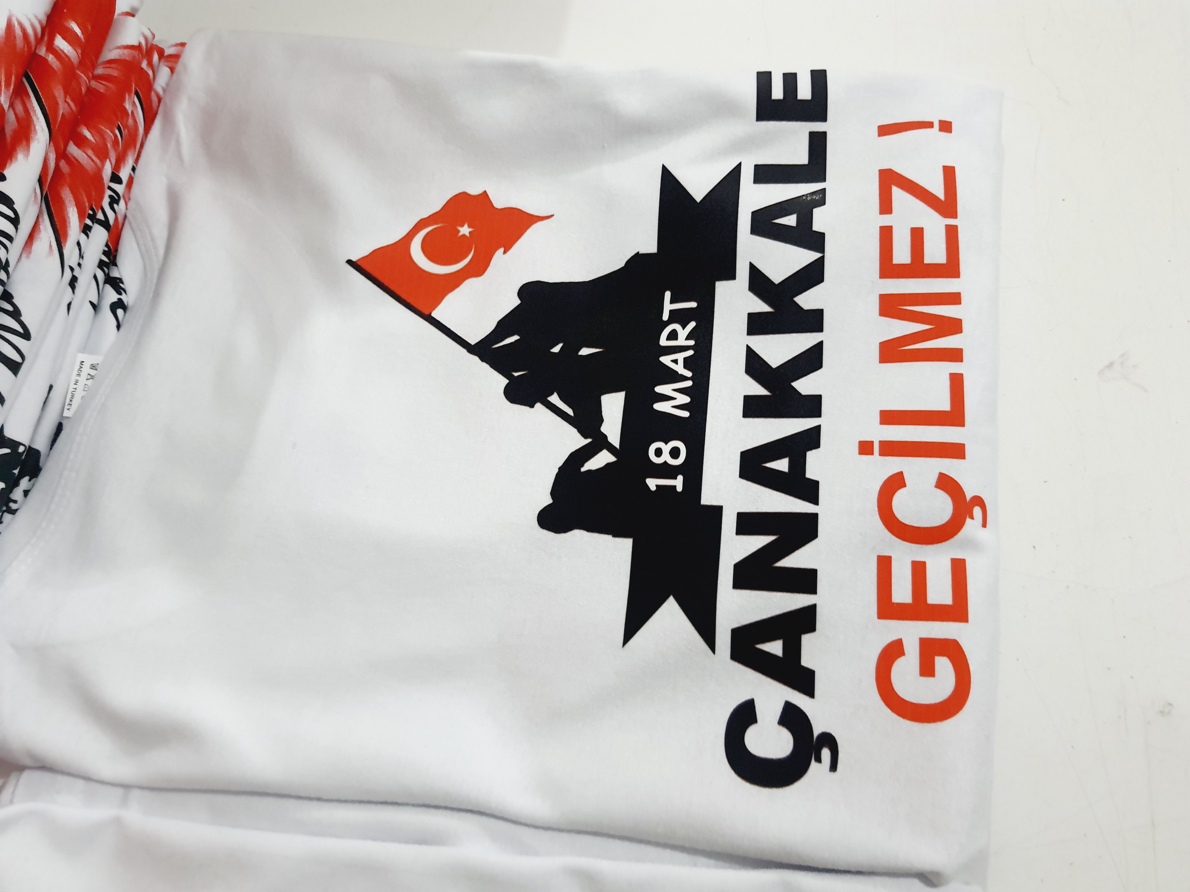 18 Mart Çanakkale Zaferi  Etkinlik Tişörtleri