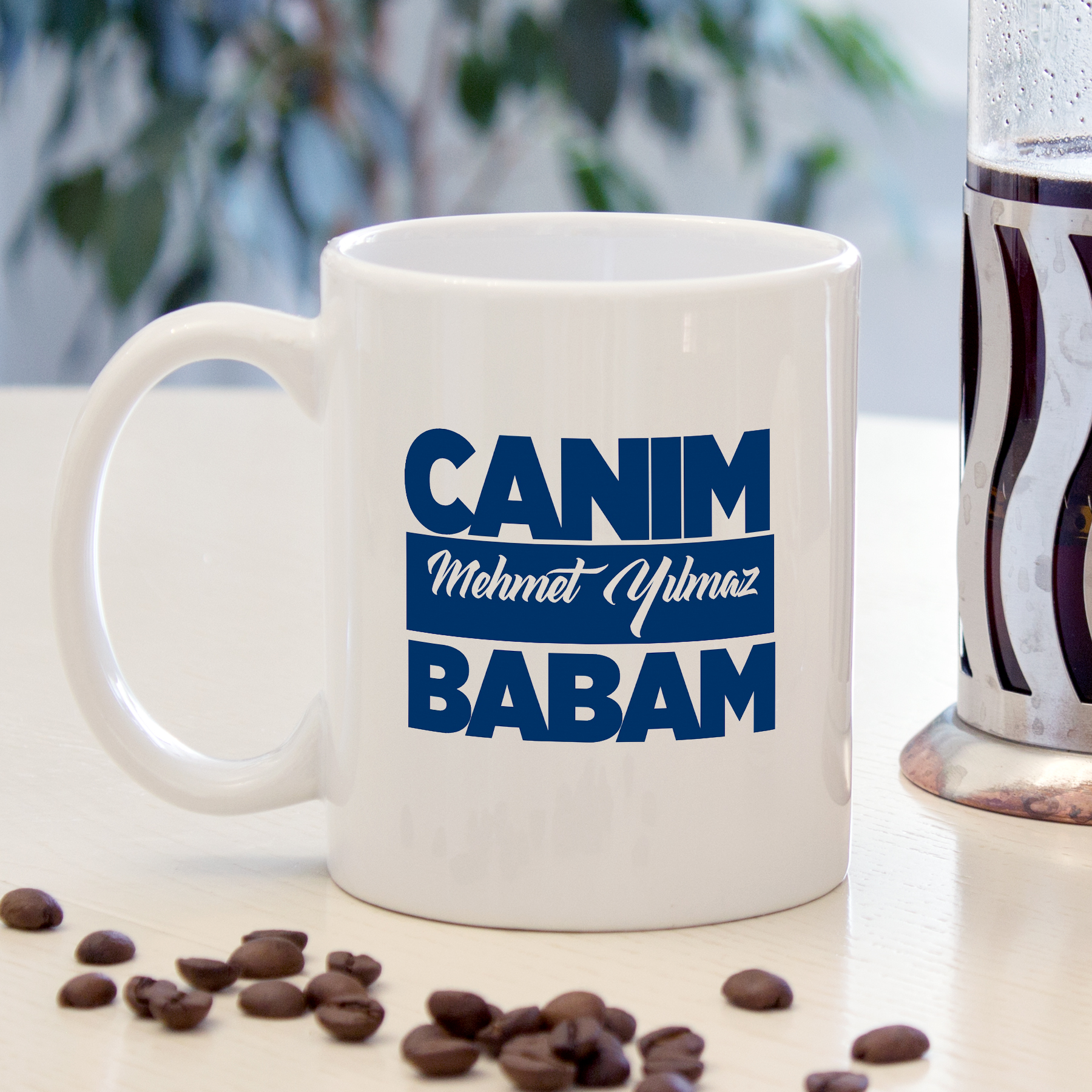 Babalar Günü Baskılı Kupa