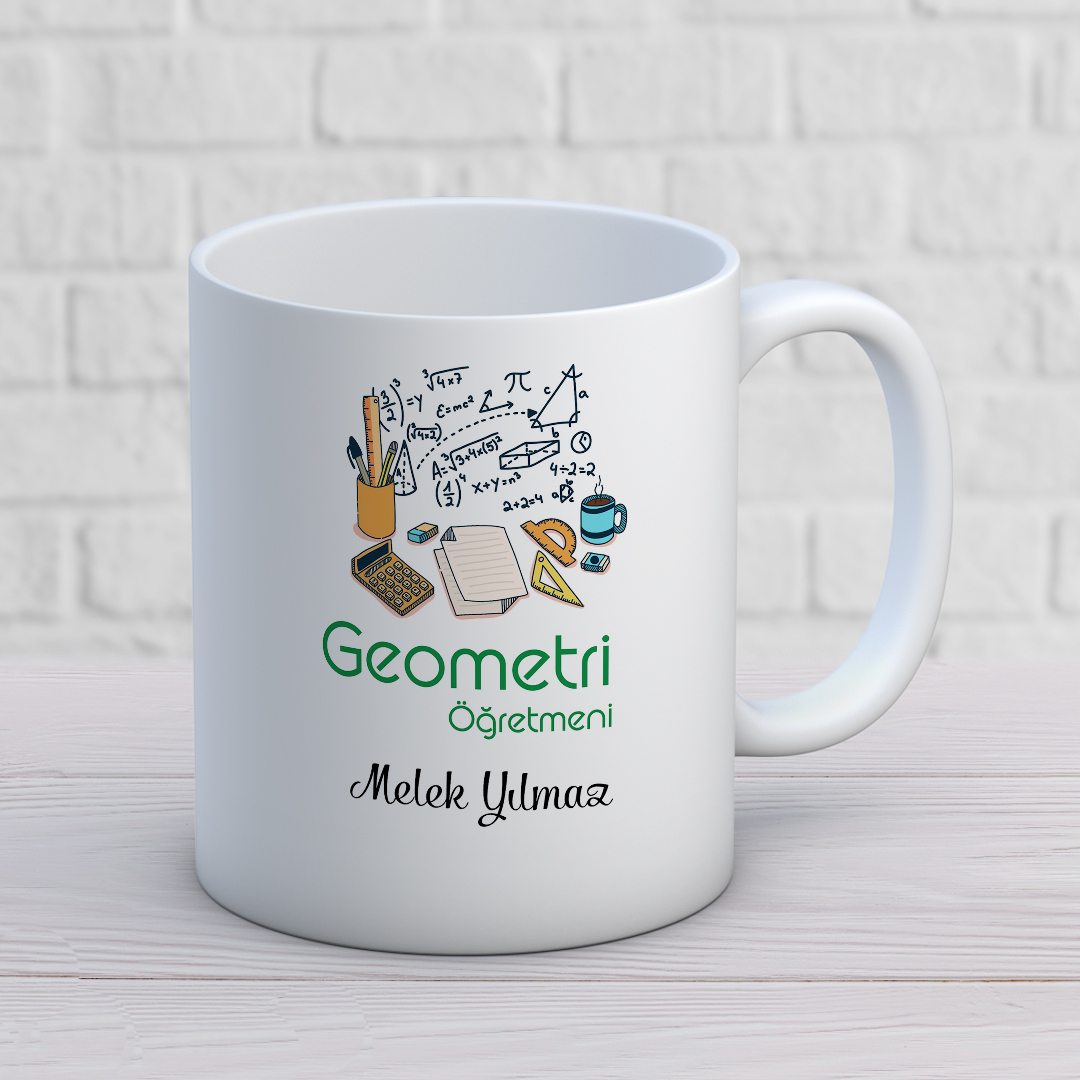 Matematik Dersi Öğretmeni Baskılı Kupa