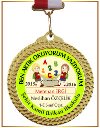 İsme Özel Başarı ve Motivasyon Madalyaları