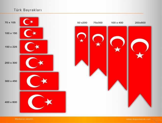 Türk Bayrağı - Gönder Bayrakları 