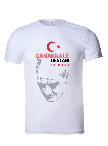 18 Mart Çanakkale Zaferi  Etkinlik Tişörtleri