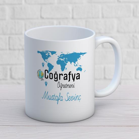 Coğrafya Dersi Öğretmeni Baskılı Kupa