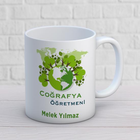 Coğrafya Dersi Öğretmeni Baskılı Kupa
