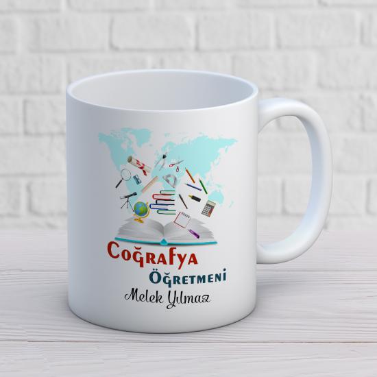 Coğrafya Dersi Öğretmeni Baskılı Kupa