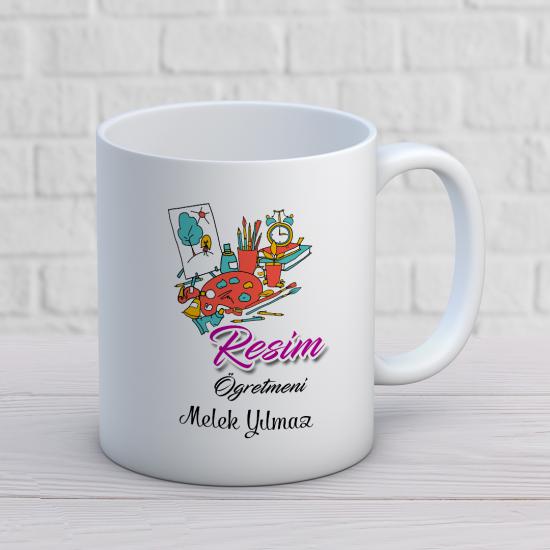 Resim Öğretmeni Baskılı Kupa