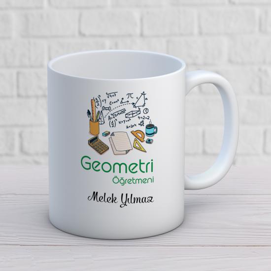 Matematik Dersi Öğretmeni Baskılı Kupa