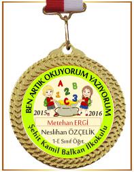İsme Özel Başarı ve Motivasyon Madalyaları