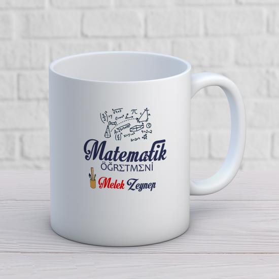 Matematik Dersi Öğretmeni Baskılı Kupa