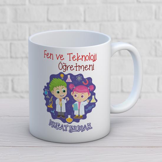 Fen ve Teknoloji Dersi Öğretmeni Baskılı Kupa